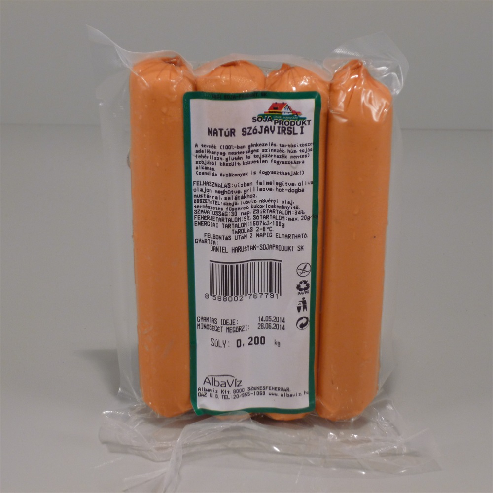 Sojaprodukt szójavirsli natúr 200 g