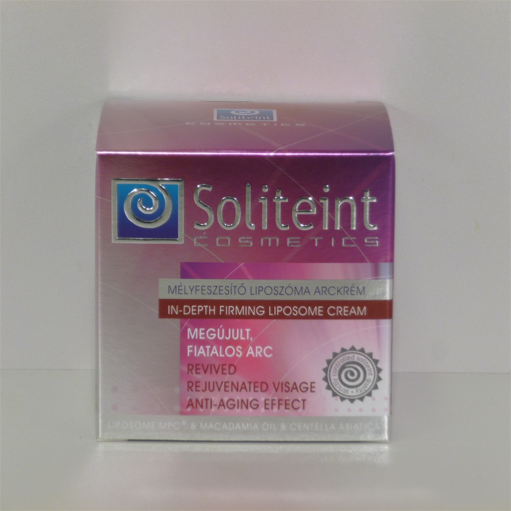 Soliteint mélyfeszesítő liposzóma arckrém 50 ml Soliteint mélyfeszesítő liposzóma arckrém 50 ml