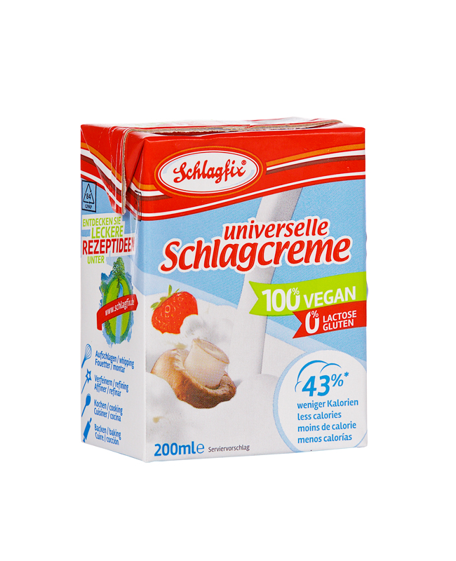 Schlagfix vegan habkrém 15% 200 ml