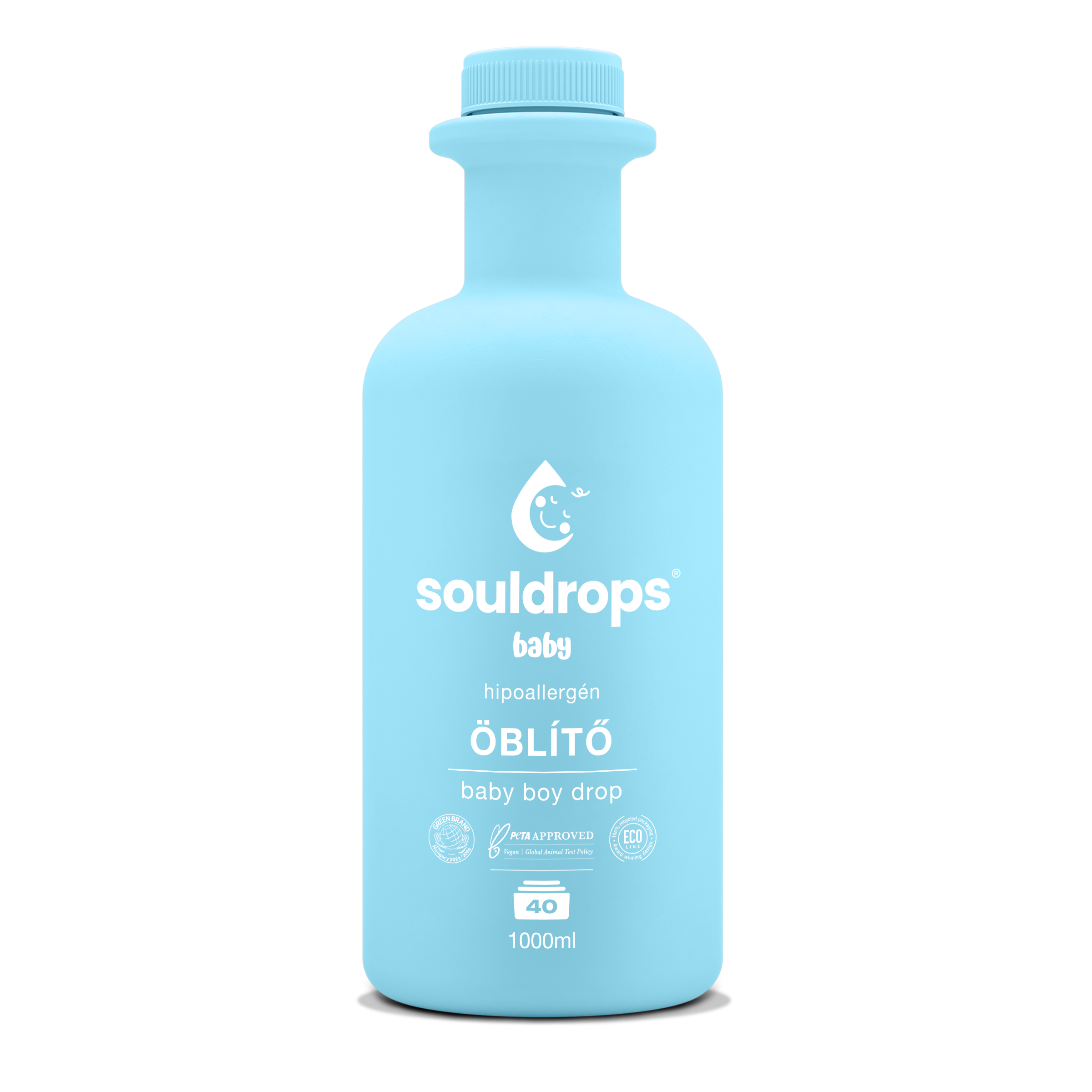 Souldrops baby öblítő boy 1000 ml