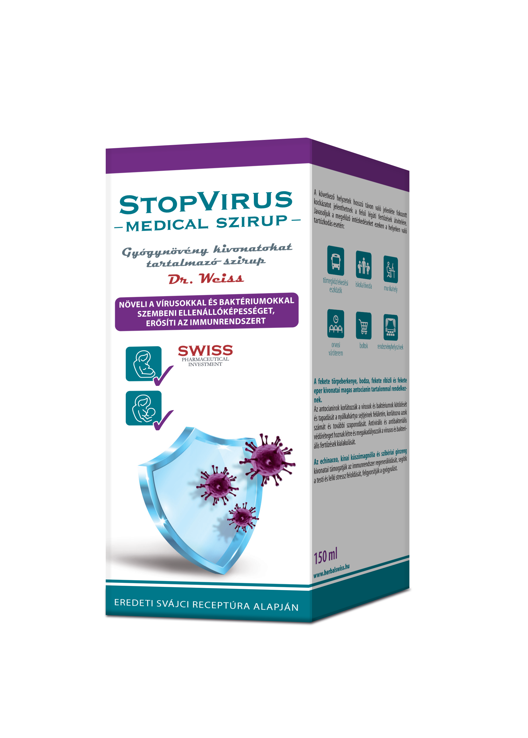 Stopvirus medical szirup 150 ml
