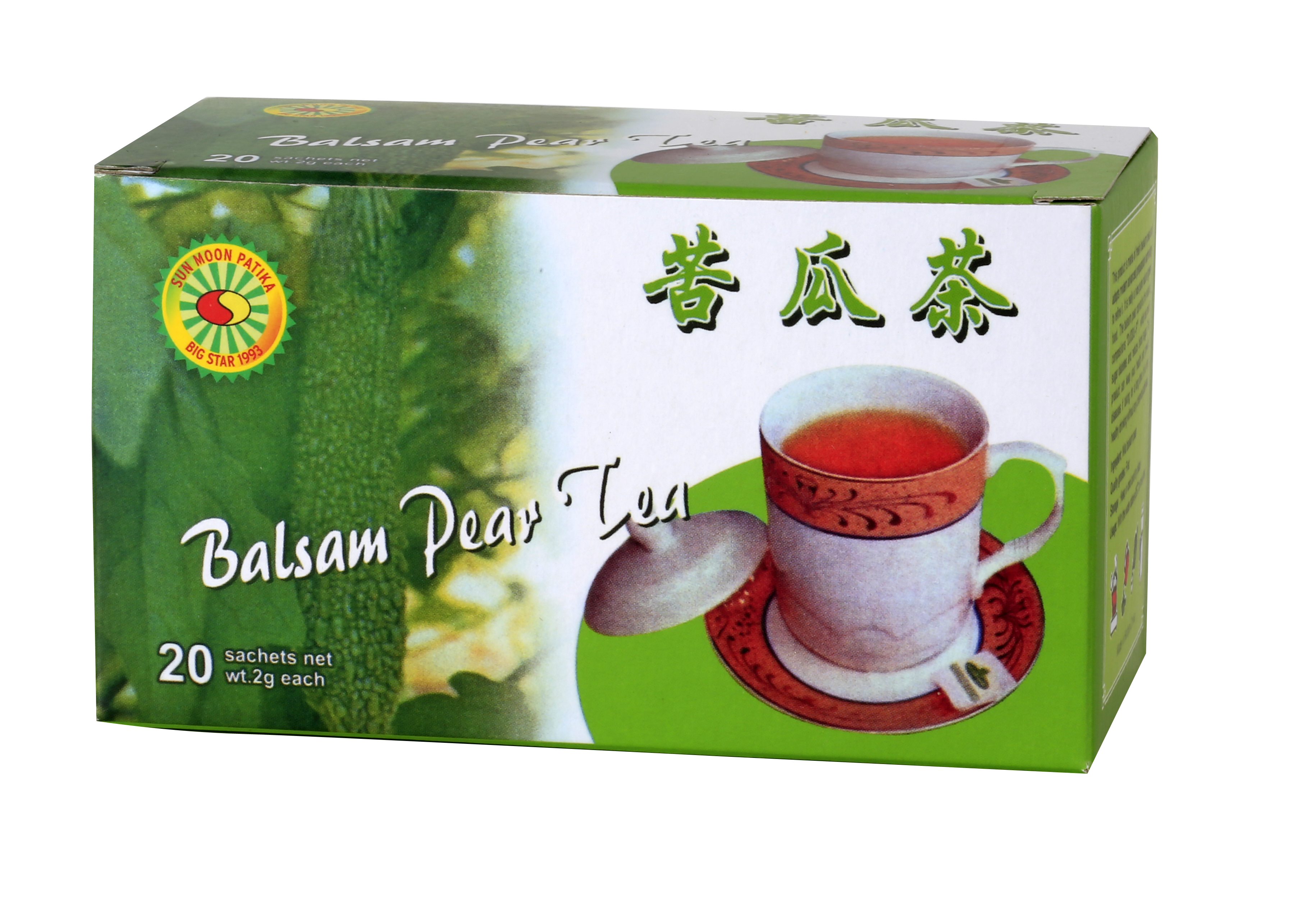 Sun Moon balzsamkörte tea filteres 20x2g 40 g