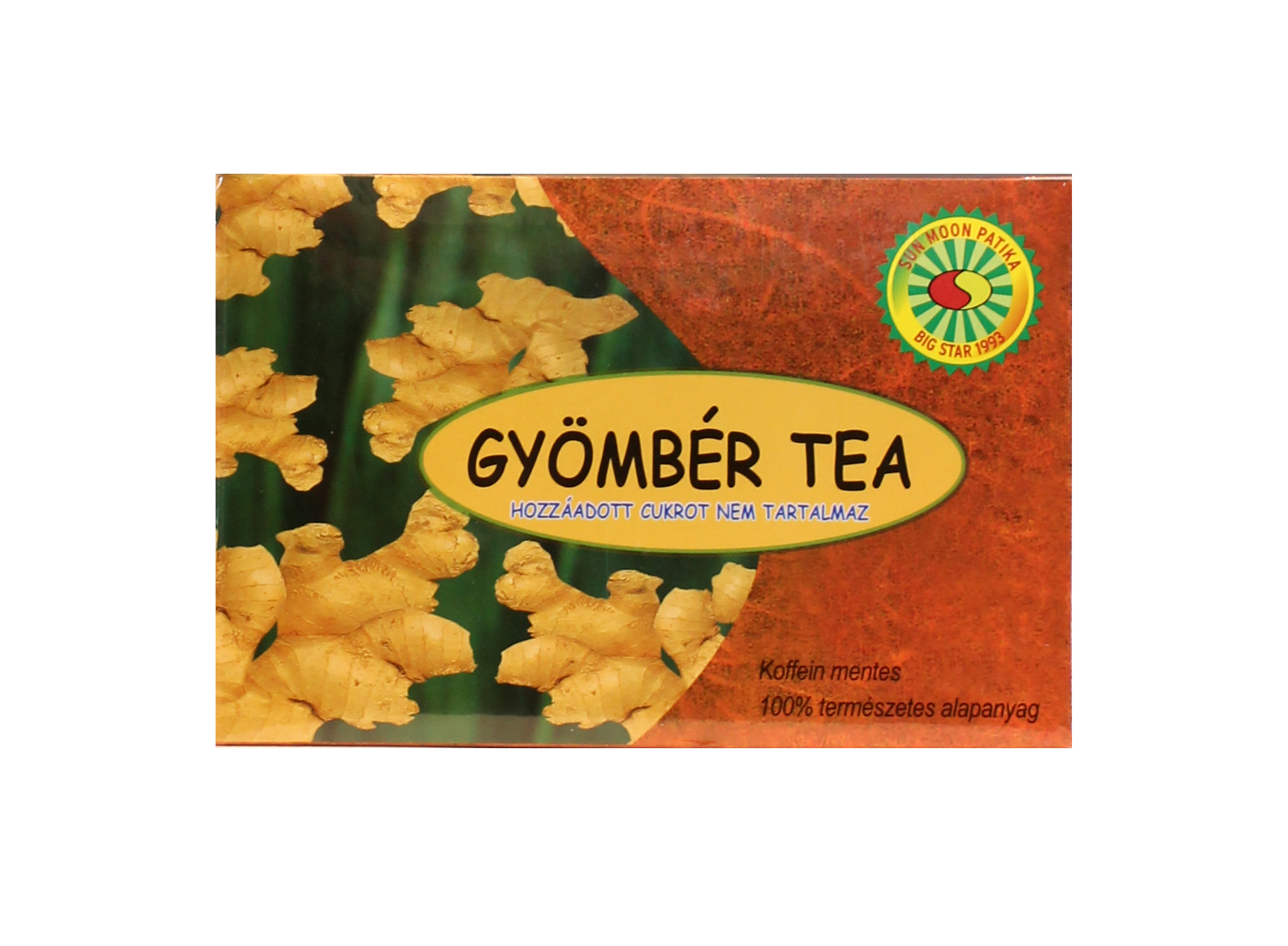 Sun Moon gyömbéres tea 20x2g 40 g