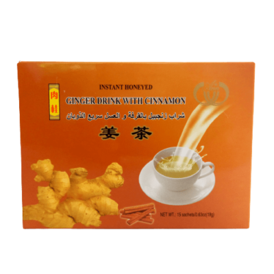 Sun Moon instant mézes gyömbér tea fahéjjal 15x18g 270 g