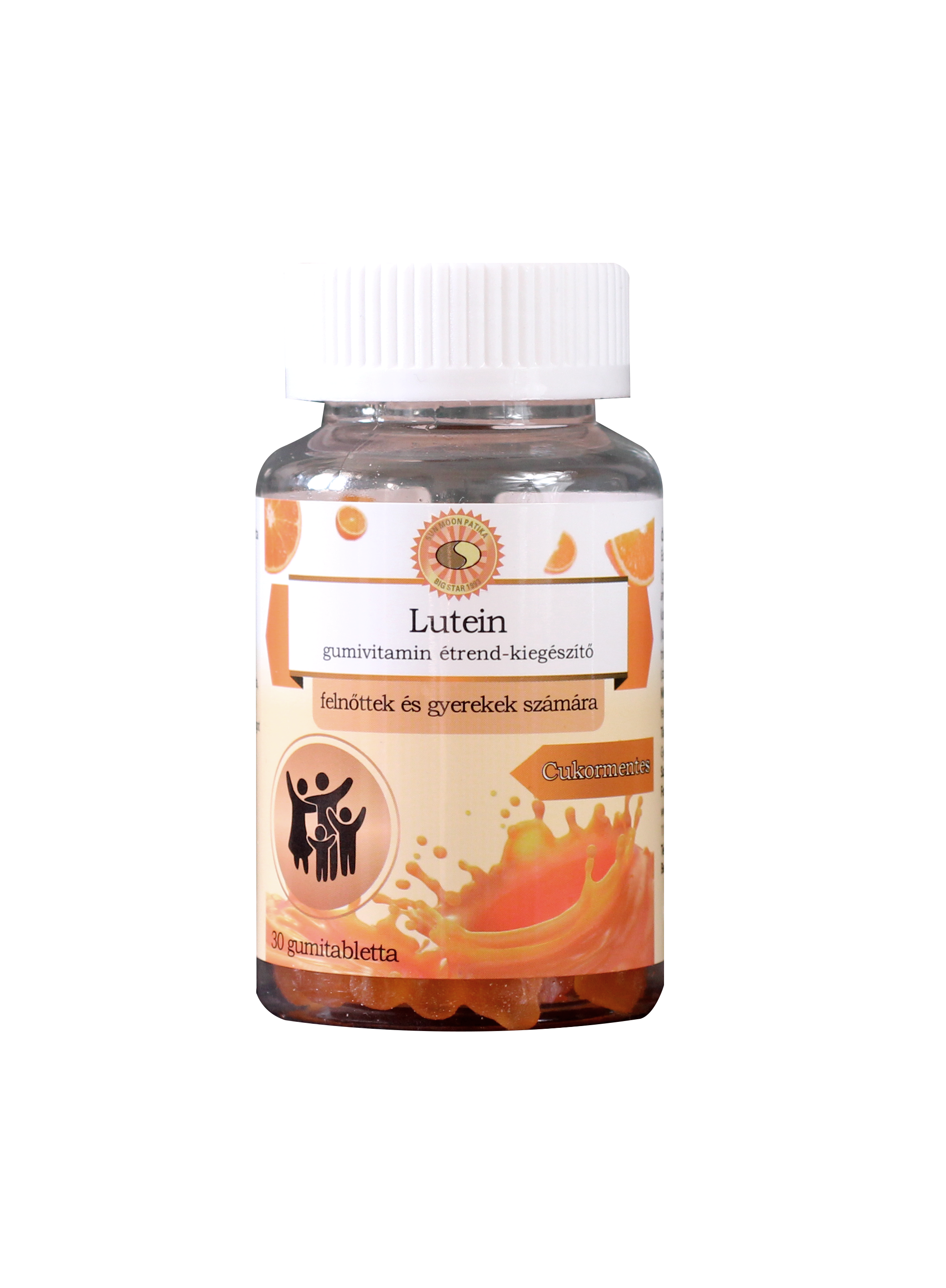 Sun Moon lutein étrend-kiegészítő gumivitamin 30 db
