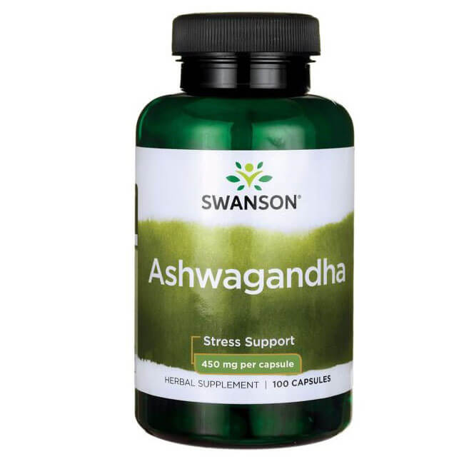 Swanson ashwagandha 450mg kapszula 100 db