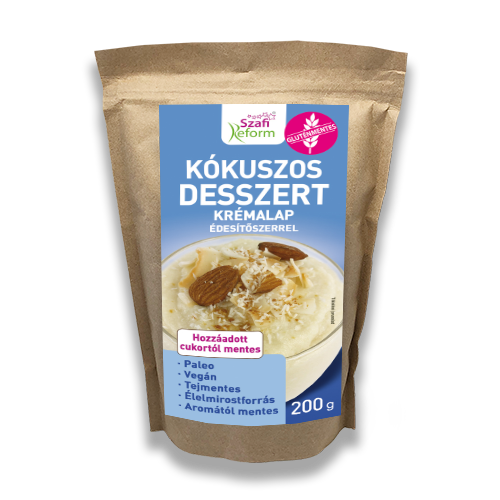 Szafi Reform kókuszos desszert krémalap 200 g
