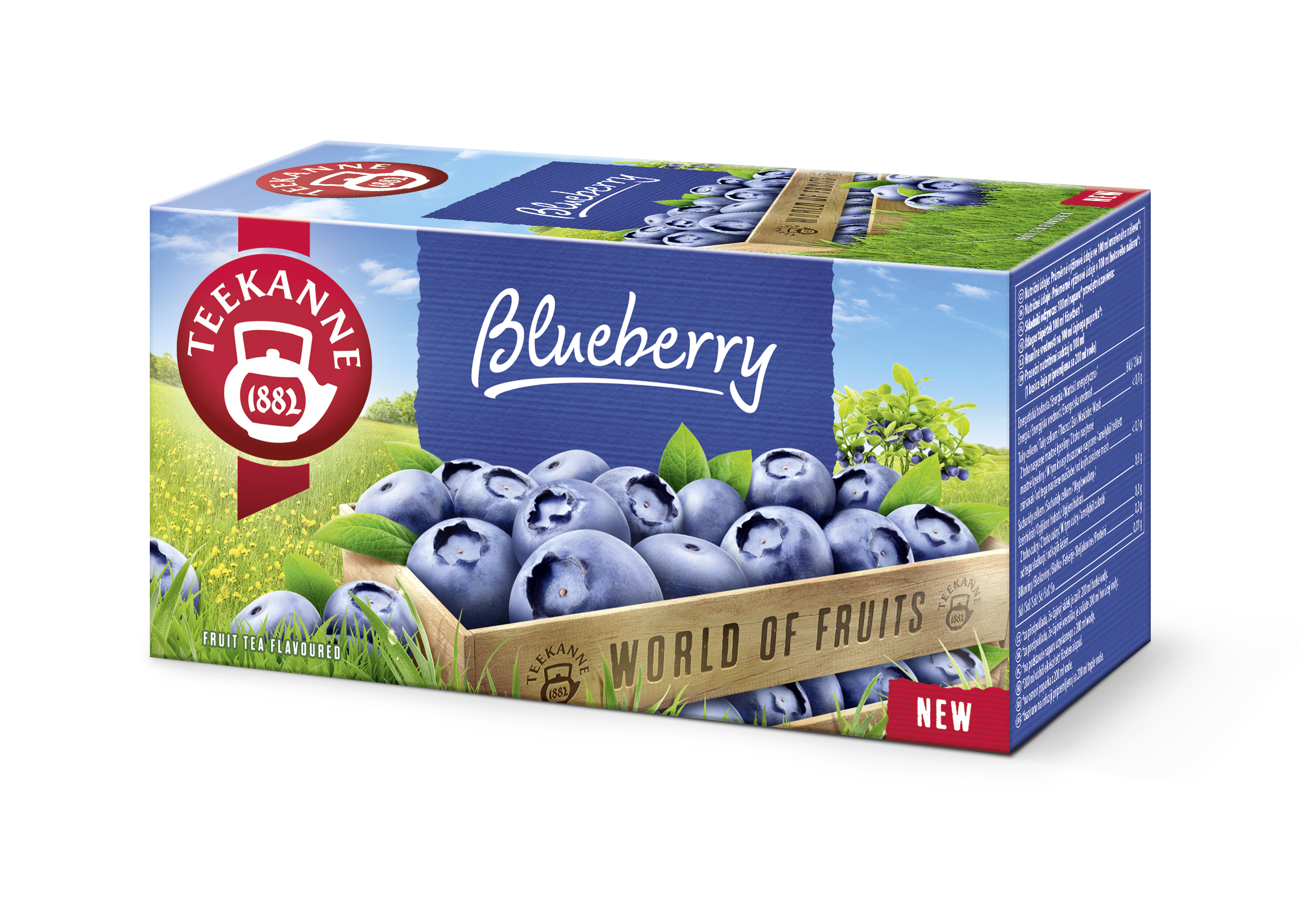Teekanne world of fruit áfonya 45 g