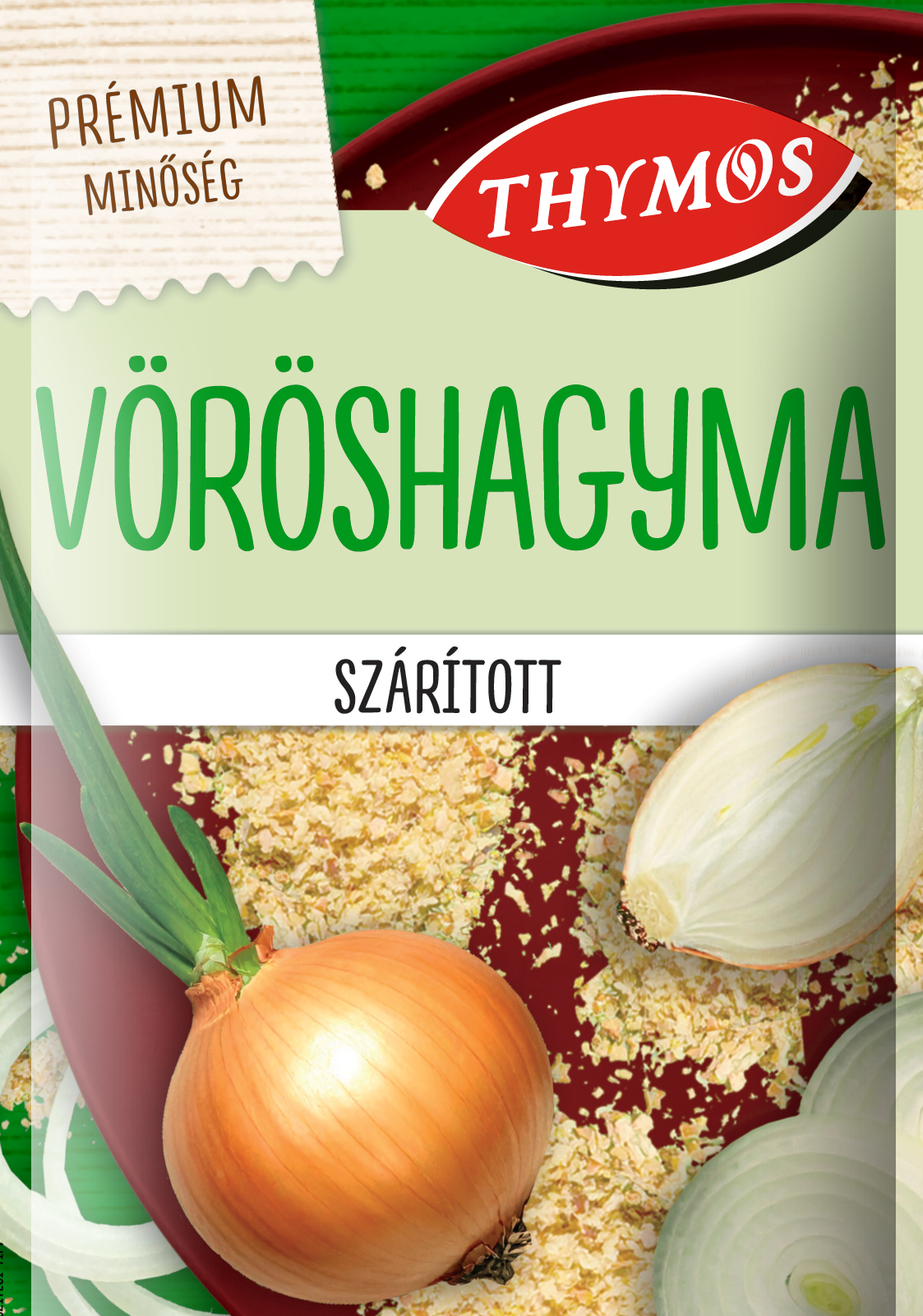 Thymos vöröshagyma szárított-darabos pehely 15 g