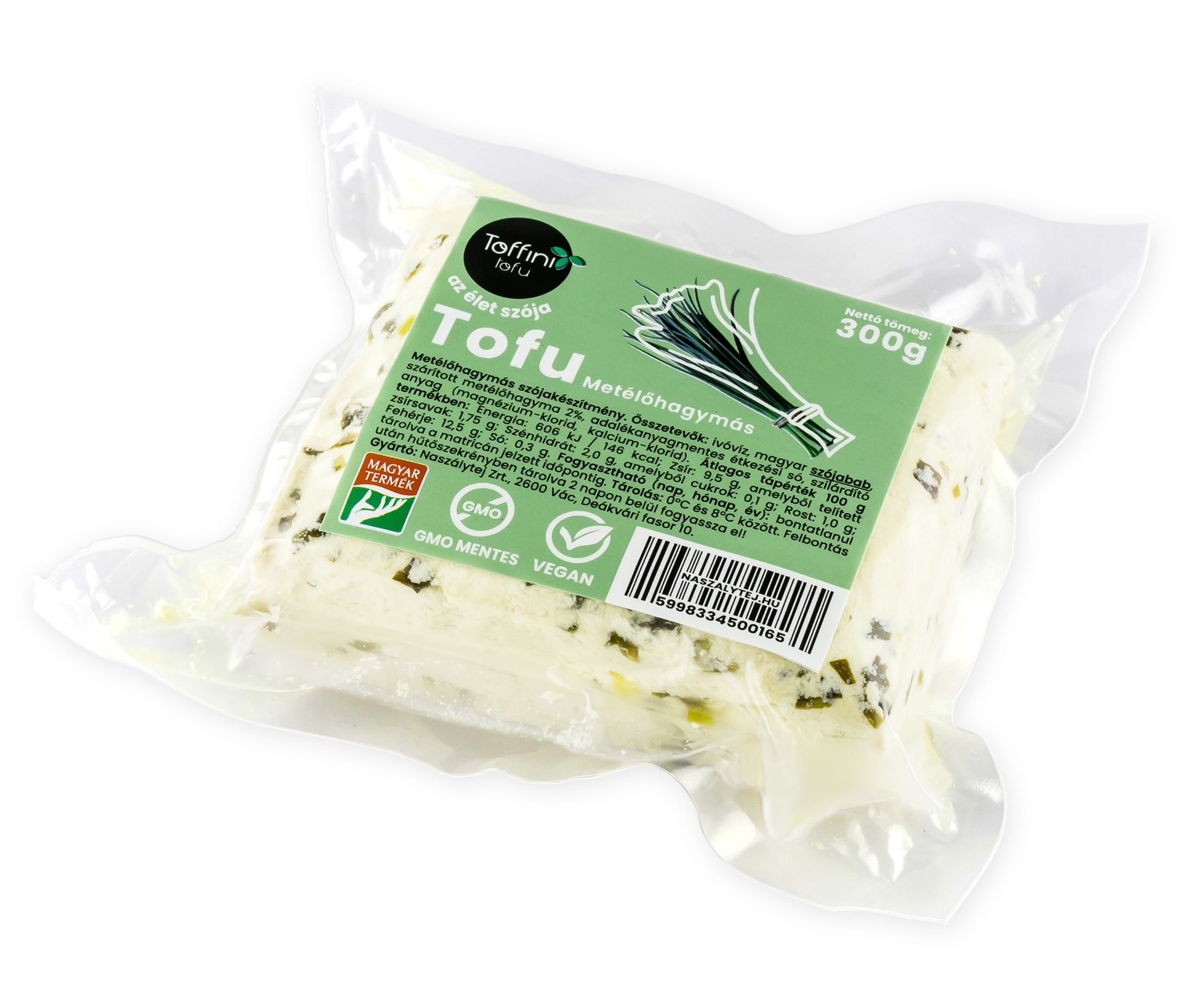 Toffini tofu metélőhagymás 300 g