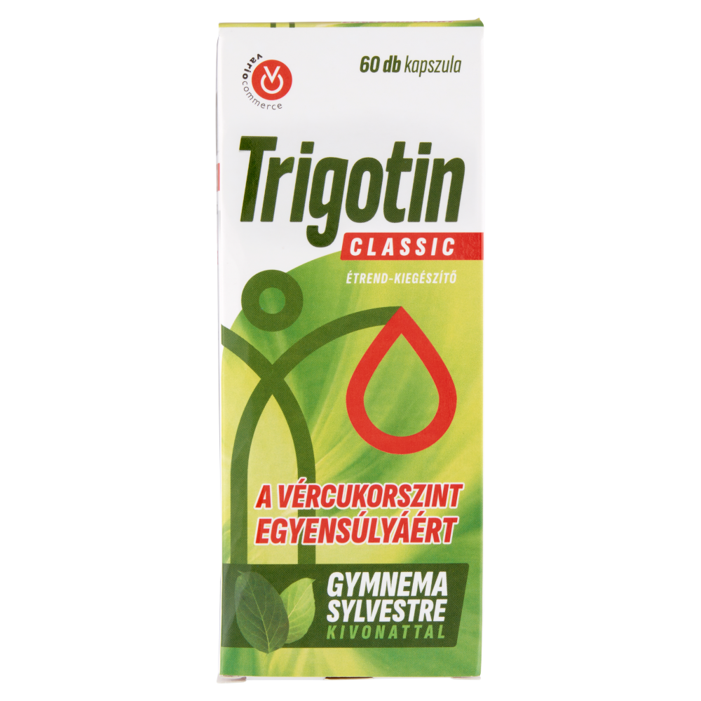 Trigotin classic gymnema sylvestre kivonat vércukorszint egyensúlyért étrendkiegészítő kapszula 60 db