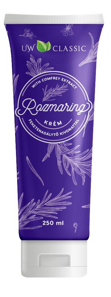 Uw classic rozmaring krém feketenadálytő kivonattal tubusos 250 ml
