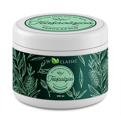 Uw classic teafaolajos sarokápoló krém 500 ml