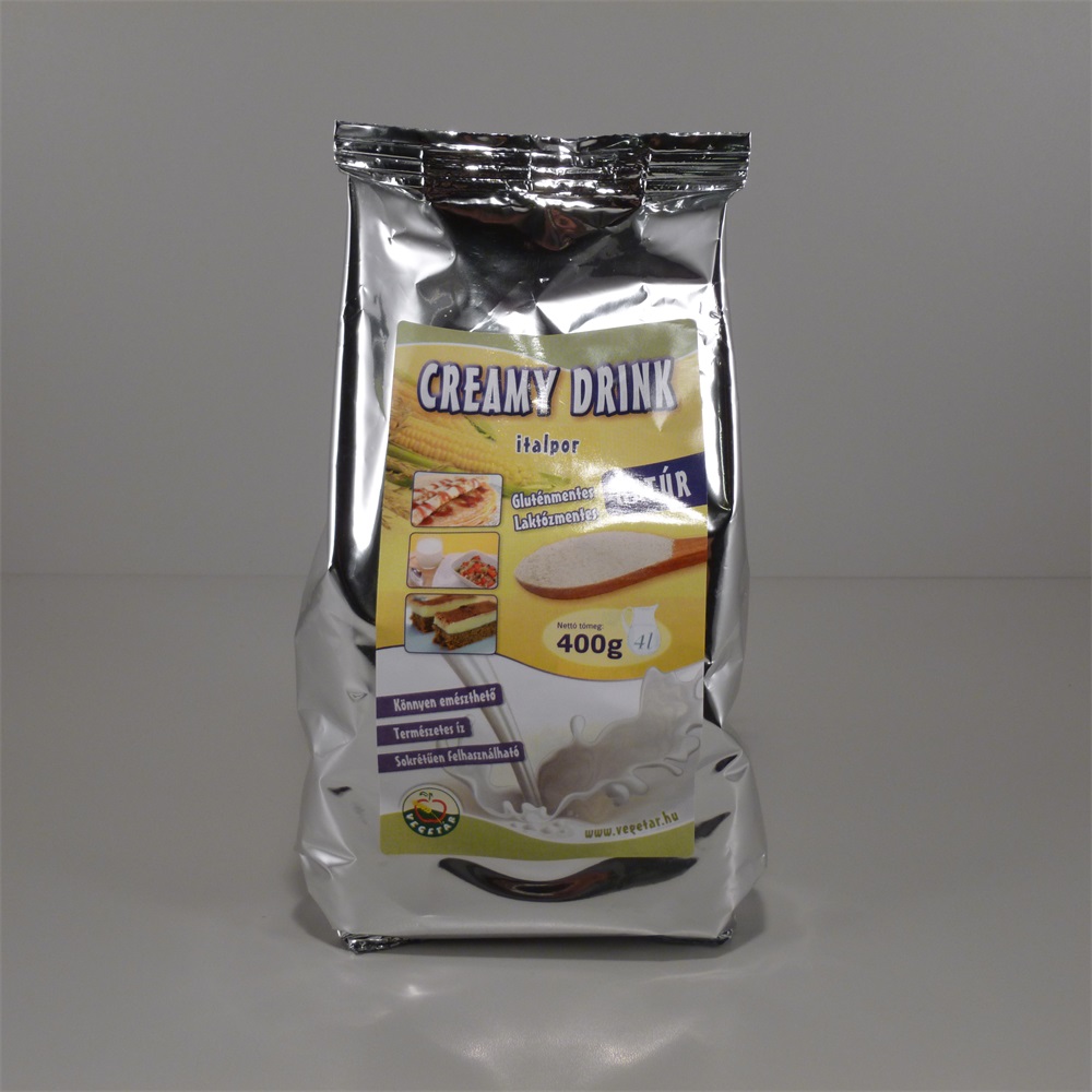 Vegetár creamy drink szójamentes italpor 400 g
