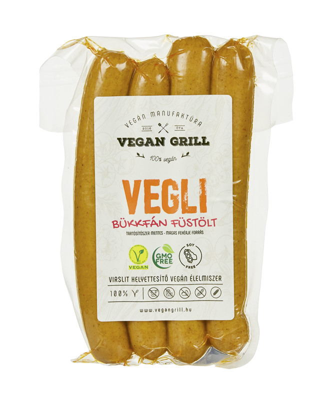 Vegan grill vegli füstölt virsli helyettesítő 180 g