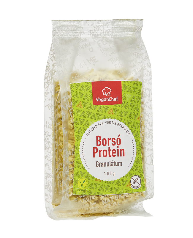 Veganchef texturált borsófehérje granulátum 100 g
