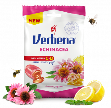 Verbena cukorka echinacea 60 g