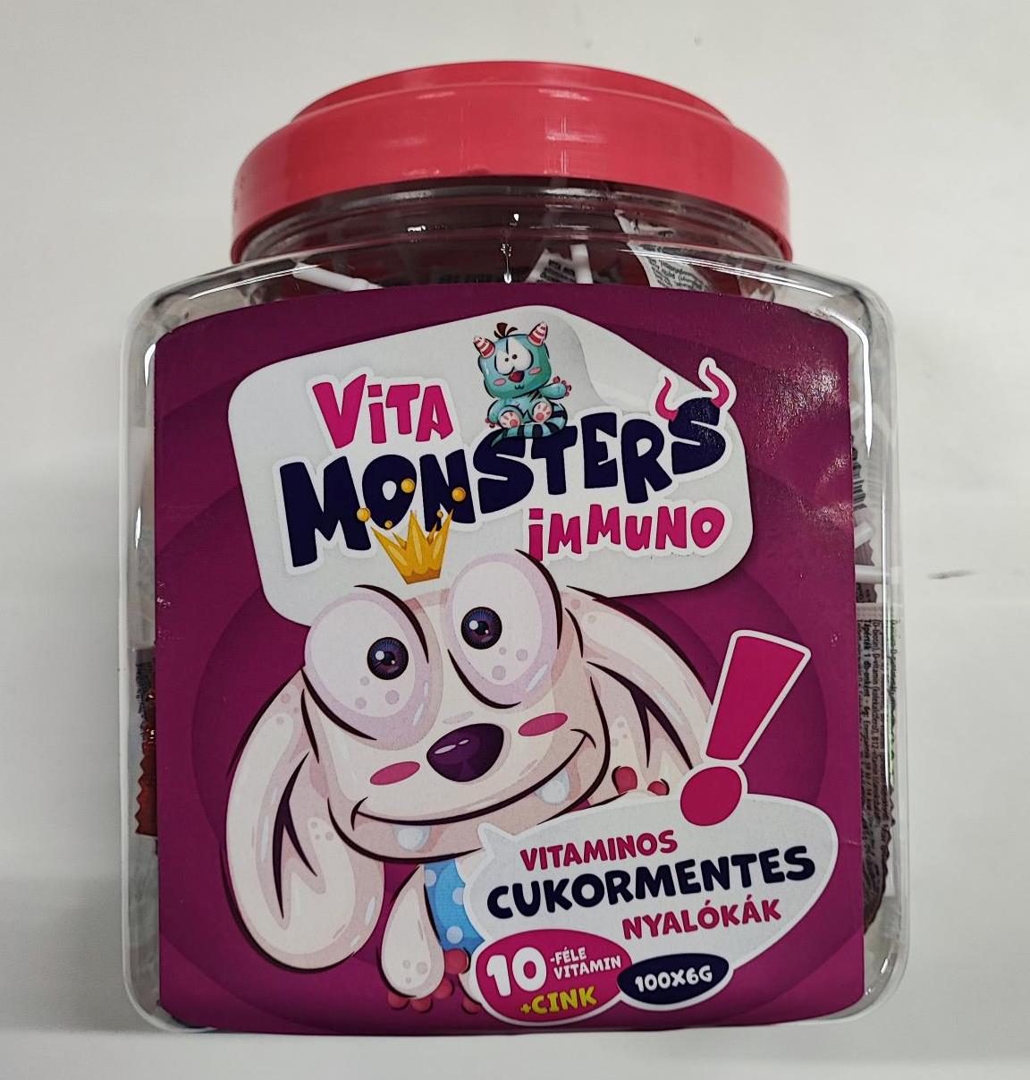 Vitamonsters immuno cukormentes nyalóka több ízben 6 g