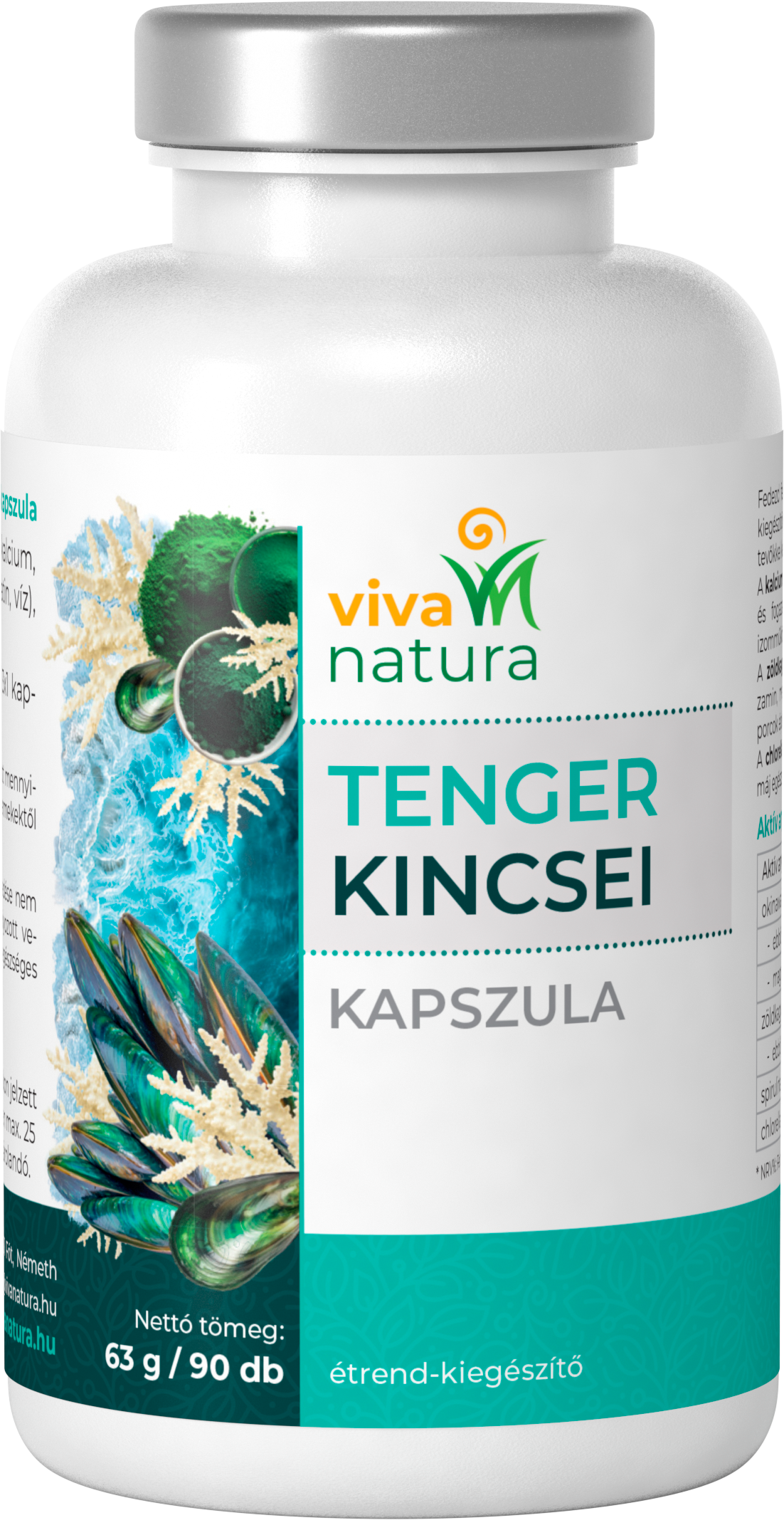 Viva natura tenger kincsei étrend-kiegészítő kapszula 90 db