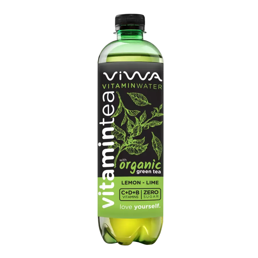 Viwa vitamintea green tea lemon 600 ml