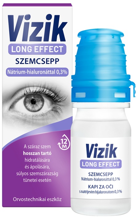 Vizik szemcsepp long effect 10 ml