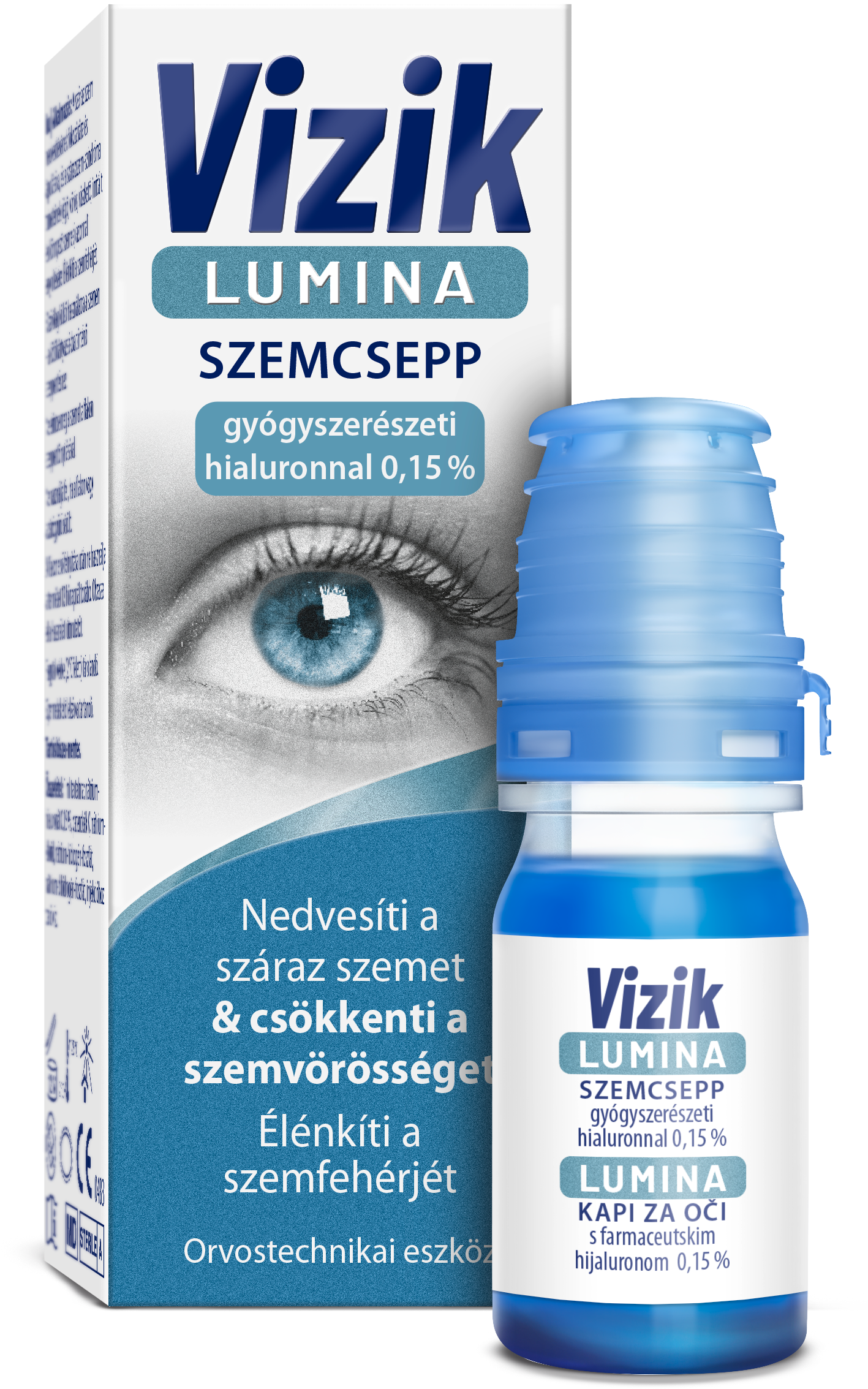 Vizik szemcsepp lumina 10 ml