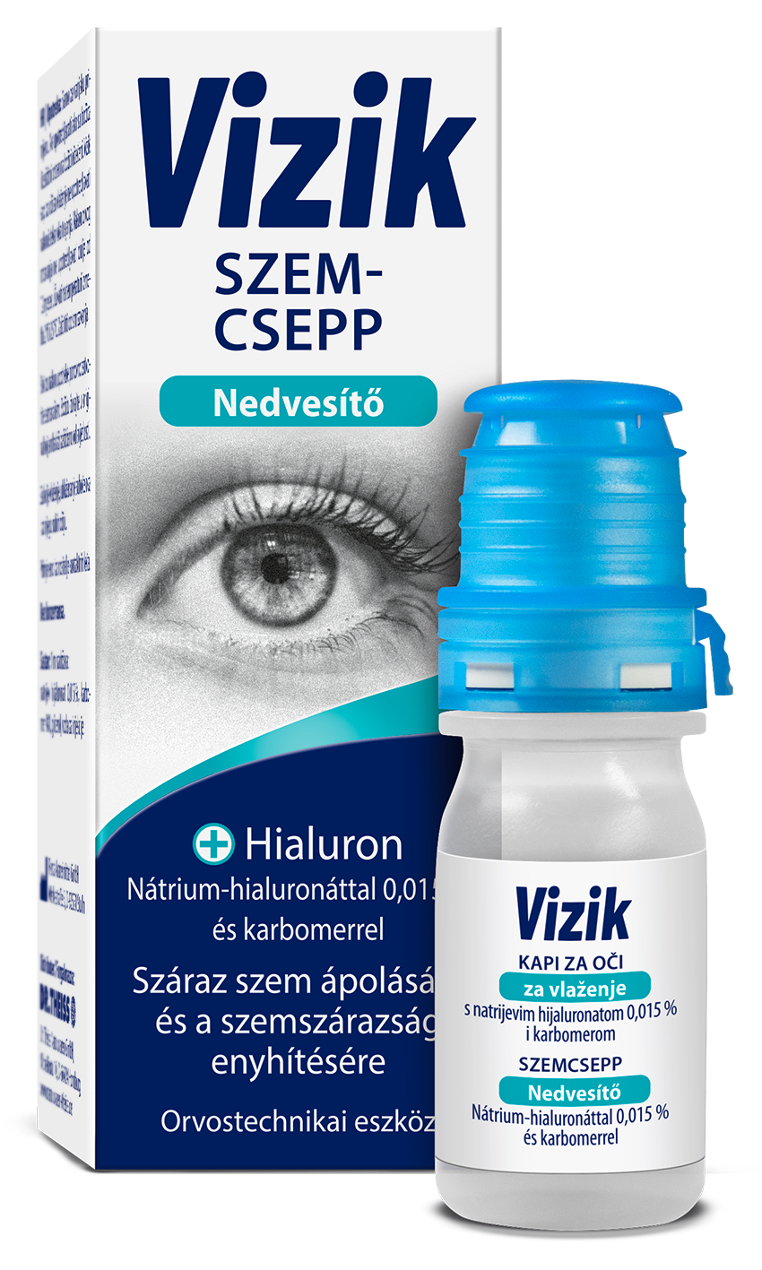 Vizik szemcsepp nedvesítő 10 ml