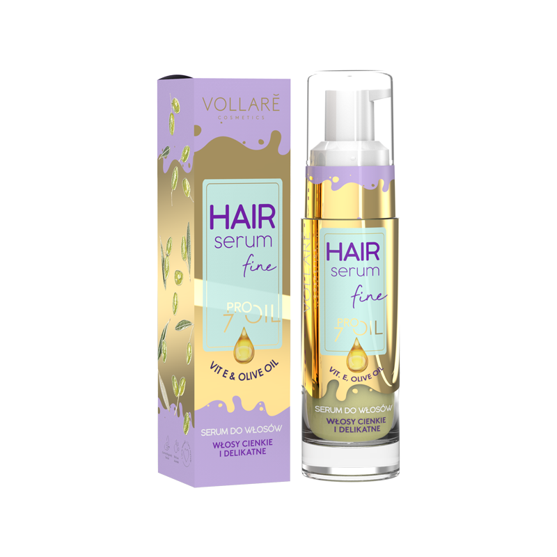 Vollaré pro oil hajvégápoló olaj volumennövelő tartás nélküli hajra vitaminokkal 30 ml