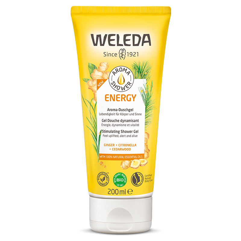 Weleda energizáló aroma tusfürdő gél 200 ml