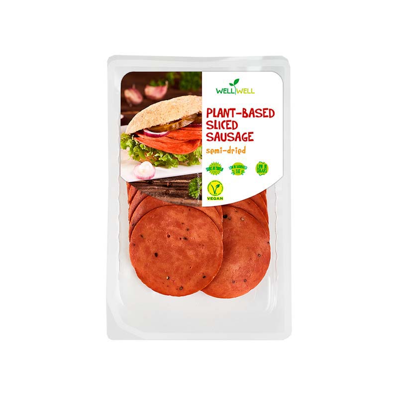 Well-Well vegán szeletek félszáraz fokhagyma és kömény 90 g