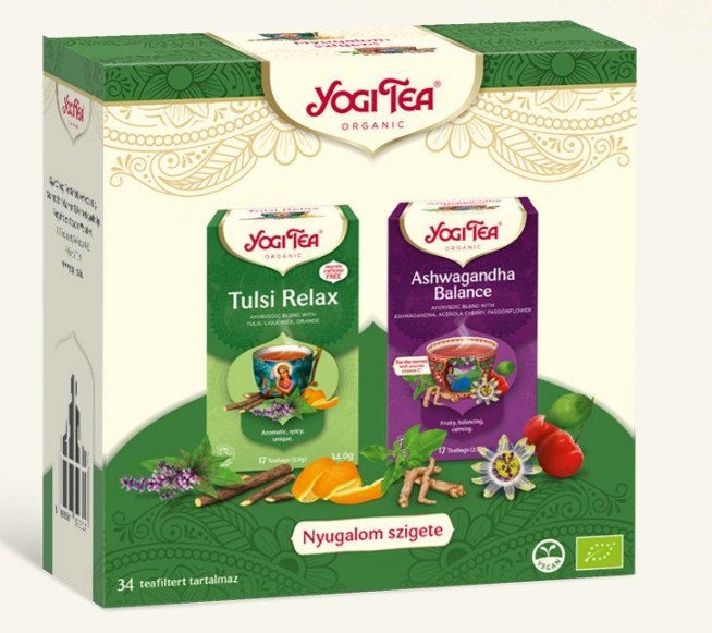 Yogi bio tea nyugalom szigete szett 64,6 g