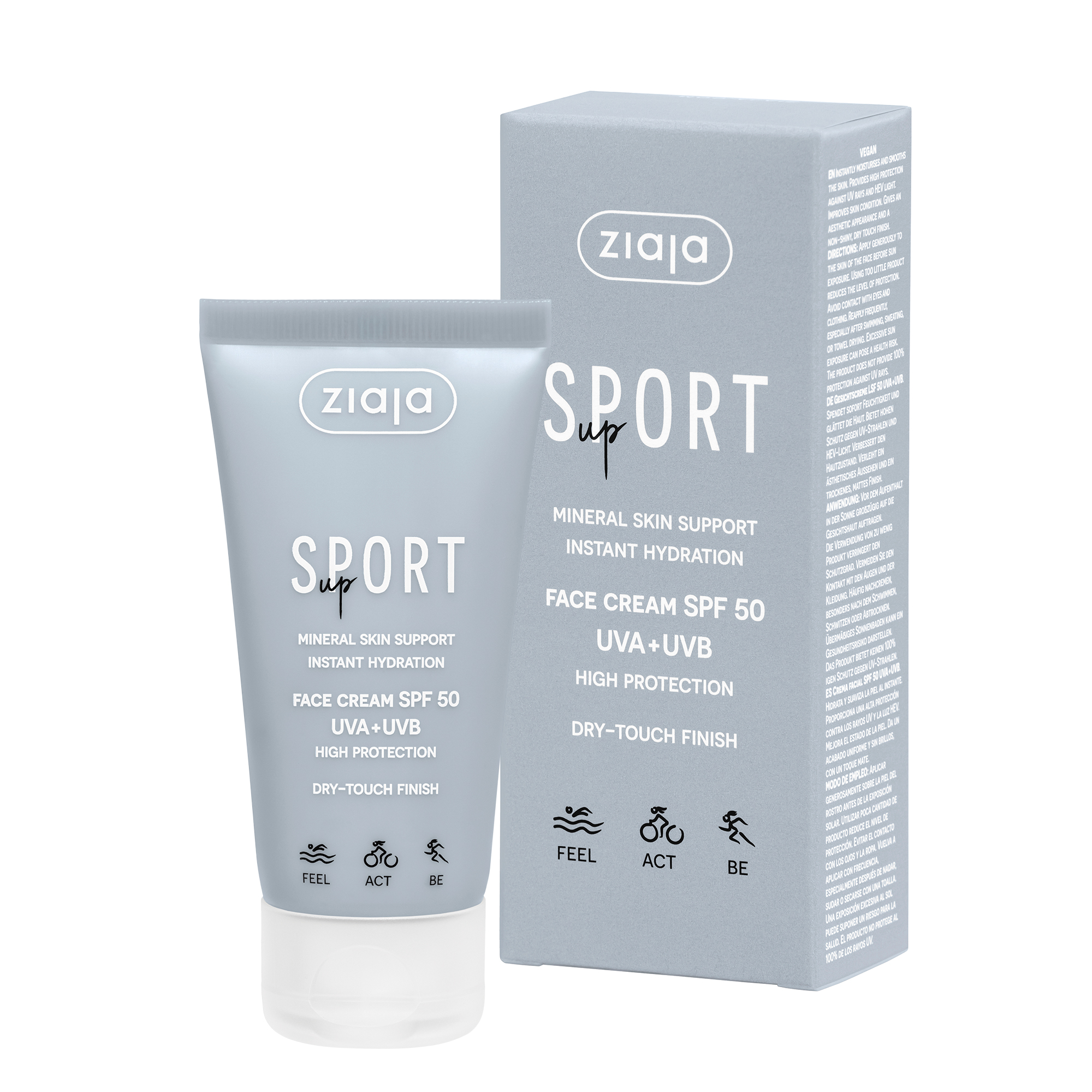 Ziaja sport arckrém spf50 50 ml