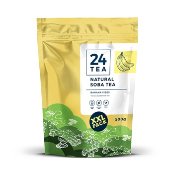24tea banana vibes soba tea banános hajdina tea xxl 500 g