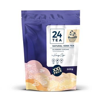 24tea blueberry cupcake soba tea áfonyás hajdina tea xxl 500 g