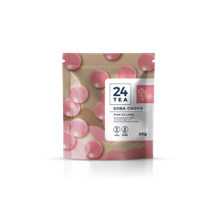 24tea epres fehércsoki drazsé pink eclipse 50 g