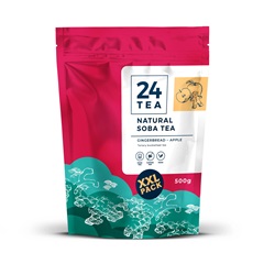 24tea gingerbread-apple soba tea alma-mézeskalács hajdina tea xxl 500 g