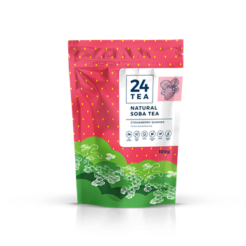 24tea strawberry summer soba tea epres hajdina tea 100 g