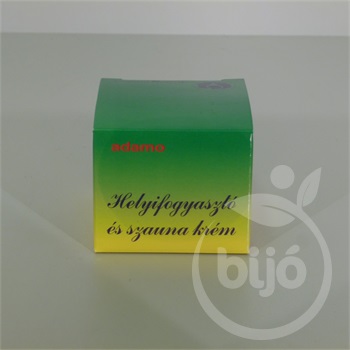 Adamo helyi fogyasztó és szauna krém 50 ml