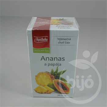 Apotheke ananász és papaya tea 20x2g 40 g