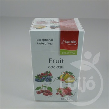 Apotheke gyümölcskoktél tea 20x2g 40 g