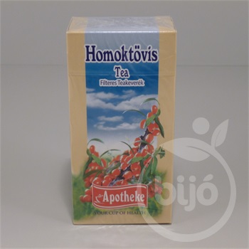 Apotheke homoktövis tea filteres 50 g