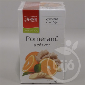 Apotheke narancs és gyömbér tea 20x2g 40 g