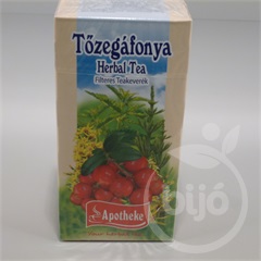 Apotheke tőzegáfonya tea 20x1,5g 30 g