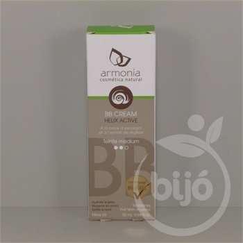 Armonia helix active igazolt öko csiga bb krém közepes 30 ml
