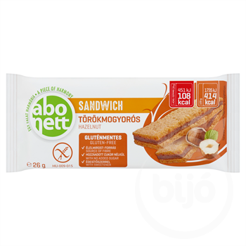 Abonett sandwich mogyorós 26 g