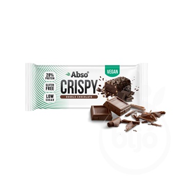 Absorice absobar crispy proteinszelet dupla csokoládés ízesítésű 50 g