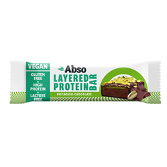 Absorice layered protein bar pisztáciás étcsokoládés réteges fehérjeszelet 50 g