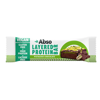 Absorice layered protein bar pisztáciás étcsokoládés réteges fehérjeszelet 50 g