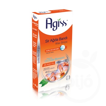 Agiss gyantacsíkok testre természetes orchidea kivonattal 24 db