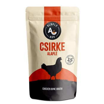 Alaplé Bár Chicken broth, in a pouch, 400 ml